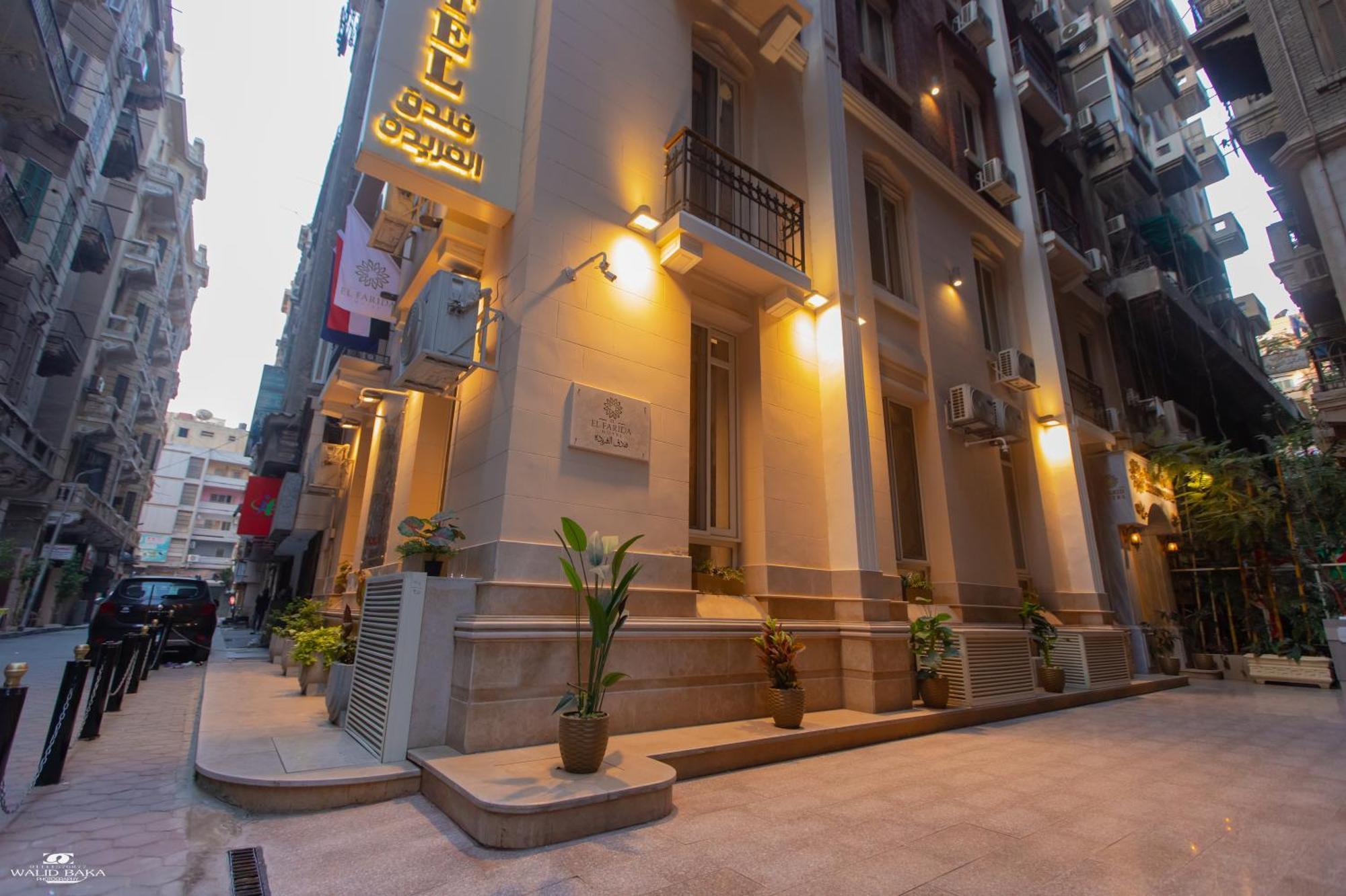 El Farida Hotel Kairo Bagian luar foto